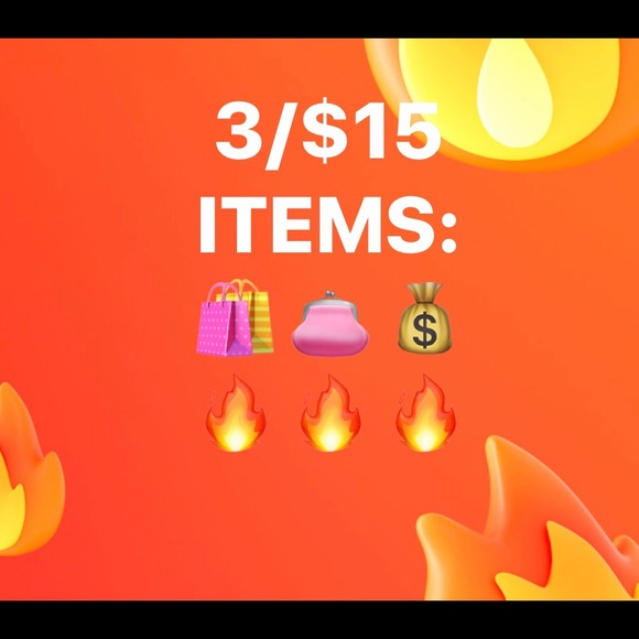Other - 🔥 🔥 ALL ITEMS $10 or under are 3/$15🔥🔥